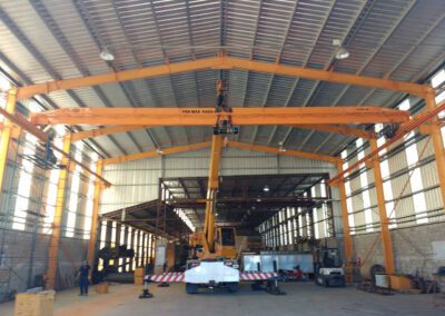 Vigas Carrileras y Puente Grúa 5t para Gama