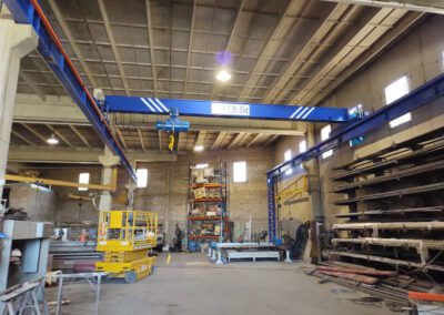 Vigas Carrileras y Puente Grúa 5t Gaggioti Aceros