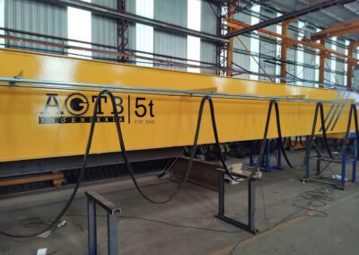 Vigas Carrileras y 2 Puente Grúa 5t en tándem