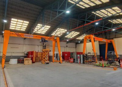 Dos Pórticos Grúa De 5 Toneladas y 10 Metros